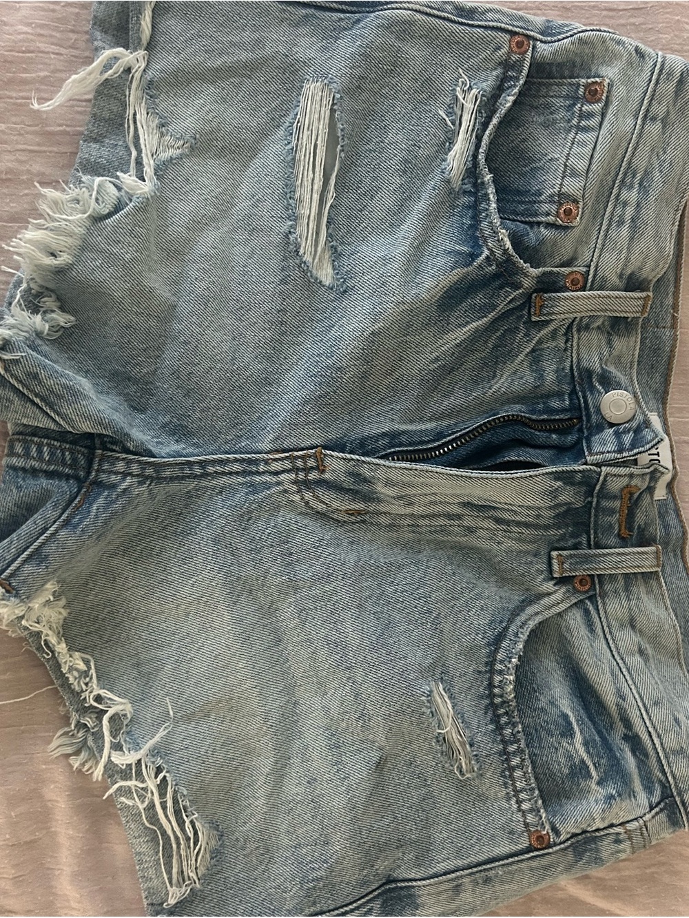 Pistola Light Blue Denim Shorts